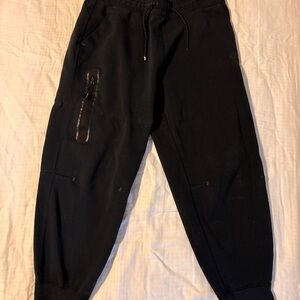 Nike Black Joggers with Zip Pocket